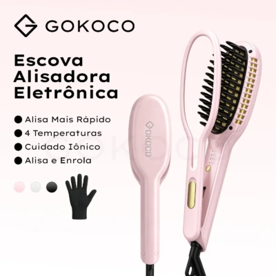 Escova Alisadora Iônica GOKOCO